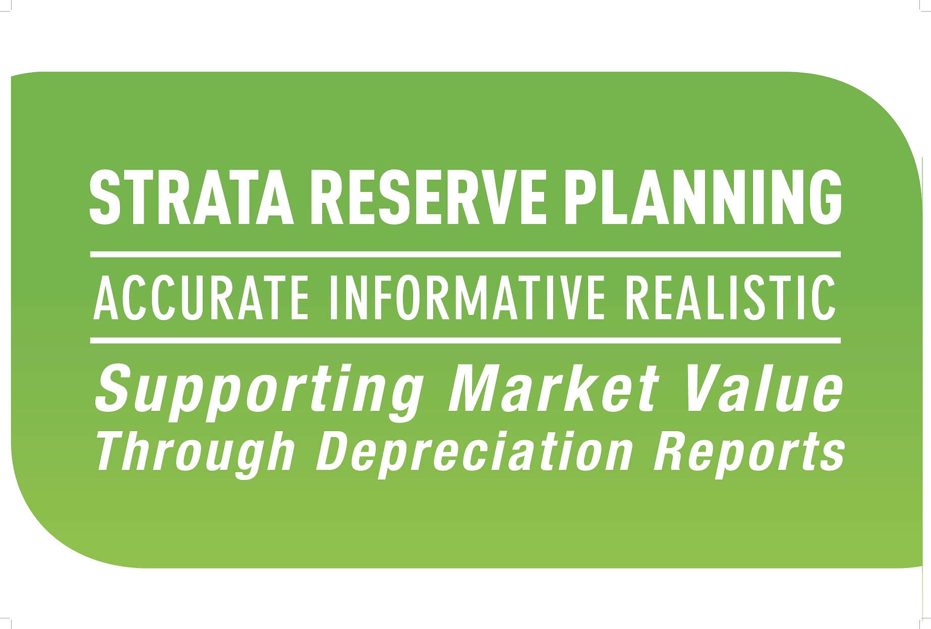 Strata Reserve Planning