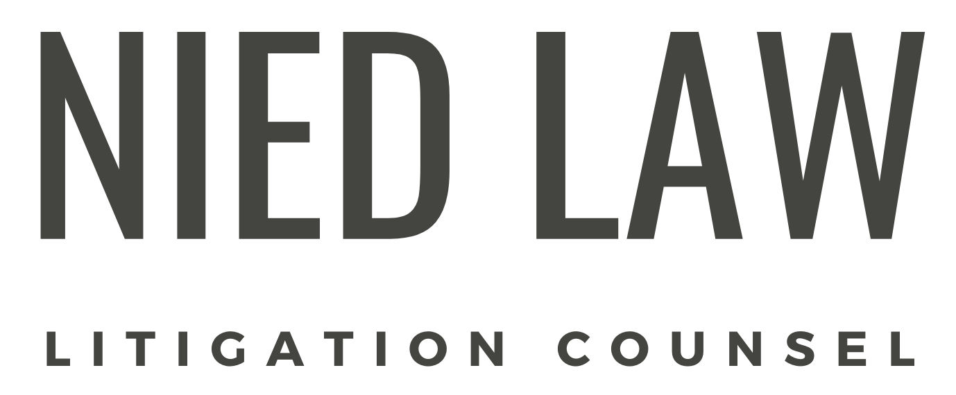 Nied Law | Litigation Counsel